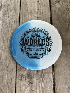 Ohn Scoggins Innova Leopard3 Test Material World Champ Blue/White 173-5g - Picture 1 of 2