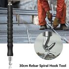 30CM Rebar Tie Wire Twister Steel Hook Farm Tying Fence Rebar Spiral Hook Tool