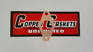 VOLKSWAGON TURBO EXHAUST WASTEGATE FLANGE COPPER GASKET 1.250" X .042" THICK - Picture 1 of 1