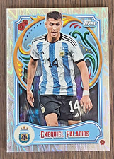 2023 Topps Argentina Fileteado SILVER Tango Exequiel Palacios #15 SP