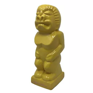 Taza Frankoma Tiki 2023 Cerámica Amarilla Cevola 9/25 Frank War God LE Agotada - Imagen 1 de 10