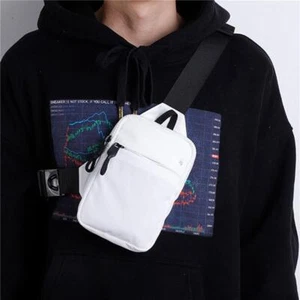 Men Women Sling Bag Cross Body Handbag Chest Bag Shoulder Pack Small Travel Bag - Picture 1 of 26