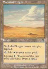 4x Secluded Steppe MTG Onslaught NM Magic Regular