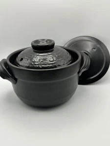Japanese DONABE Earthen Rice Pot Cooker MILO Cookware Clay Earthenware **NEW** - Picture 1 of 8