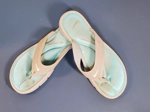NIKE Comfort Footbed Thong Women’s 9  US/ 40.5 EU Flip Flops Sandals 882697-005 - Picture 1 of 14