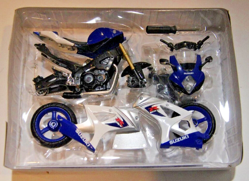 Testors Quick Build Motorcycle 1:12 Suzuki GSX-R1000 Age 8+ NOS - Image 1 of 1