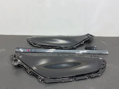 Chevrolet Camaro ZL1 2013 OEM panel de puerta flash de carbono tablero juego de inserciones usado Foto 1 de 4