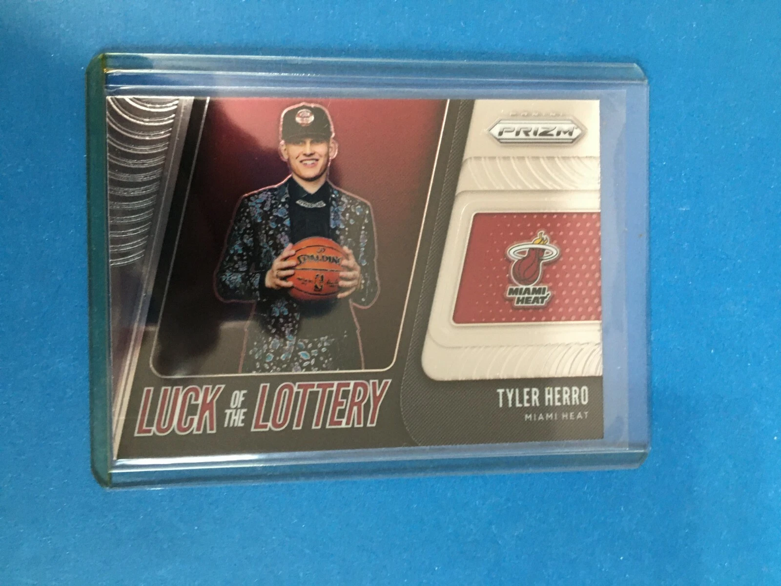 F131,230  2019-20 Panini Prizm Luck of the Lottery #13 Tyler Herro heat