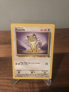 Meowth 56/64 Pokemon Card - Picture 1 of 1