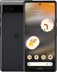 Google Pixel 6a GX7AS 128GB Charcoal Gray (Unlocked) Smartphone