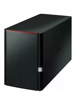 Servidor NAS de escritorio Buffalo LinkStation SoHo 220D 8 TB 2 bahías, 800 MHz LS220D0802B - Imagen 1 de 4