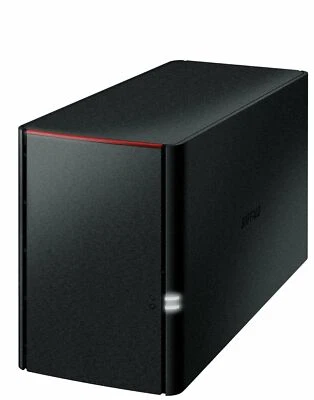 Buffalo LinkStation SoHo 220D 8TB 2-Bay Desktop NAS Server,800 MHz LS220D0802B - Image 1 of 4