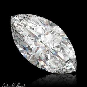 1ct I/VS1/Ideal-Pol Marquise Shape AGI Certify Genuine Diamond 10.57x5.29x3.12mm - Picture 1 of 5