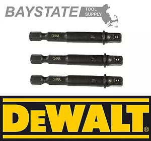NUEVO juego de adaptadores de zócalo DeWalt DW2541IR 1/4"" a 1/4"" para controlador de impacto de 18/20V - Imagen 1 de 1
