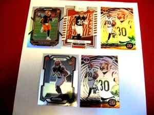 (5) Chase Brown RC Rookie Prizm Illusions Absolute Cincinnati Bengals Nice - Bild 1 von 1