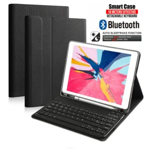 Custodia Smart per iPad 9a 8a 7a Generazione Air 4 5 6a/Pro con Cover Tastiera Bluetooth - Foto 1 di 27