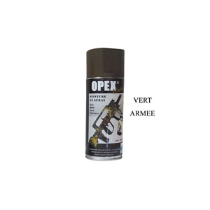 SPRAY PEINTURE VERT ARMEE FRANCAISE OPEXCOLOR BOMBE AEROSOL AIRSOFT REPLIQUE - Imagen 1 de 1