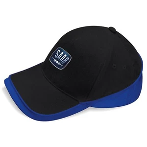 Saab Auto Logo Schwarze-Blau Baseball Cap Baseballcap- K260 -SW-Blau - Bild 1 von 2