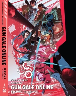 DVD~ANIME SWORD ART ONLINE ALTERNATIVE:GUN GALE ONLINE 2 VOL.1-12END ENG DUB - Image 1 of 4