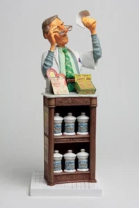 Guillermo Forchino FO85521 ¡El Farmacéutico Escultura Original! - Imagen 1 de 5