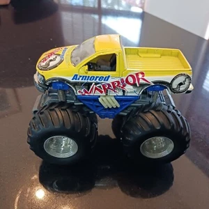 1:32 Scale Diecast Monster Truck Warrior Yellow - Picture 1 of 5