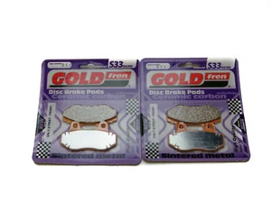 Goldfren S33 Brake Pads Front For Italjet Griffon #59 (650cc) 2006 - Picture 1 of 2