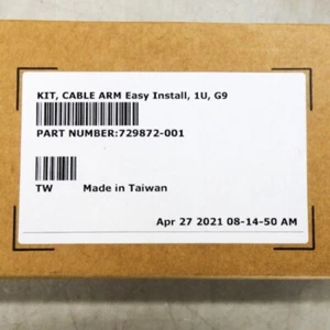 HP 1U G9 Cable Management Arm for Easy Install Rail Kit 729872-001 - Picture 1 of 2