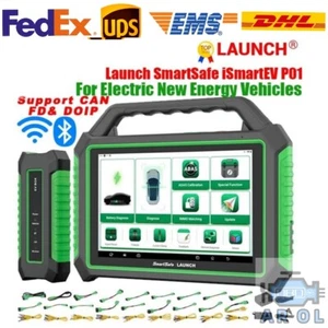 Launch SmartSafe iSmartEV P01 OBD2 Scanner For Electric Vehicles PHEV EV Cars - Picture 1 of 11