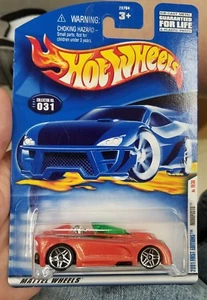2001 Hot Wheels #31 Orange Monoposto with PR5 Wheels - Picture 1 of 4