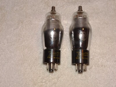 2 tubos Zenith 12J7g*par combinado muy fuerte* Foto 1 de 4