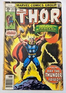 Vintage Marvel Comics Group 1978 The Mighty Thor #272 The Day The Thunder Failed
