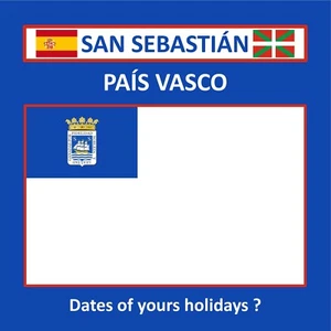 MAGNET PAIS VASCO - SAN SEBASTIAN - HOLIDAYS SOUVENIR - Picture 1 of 1