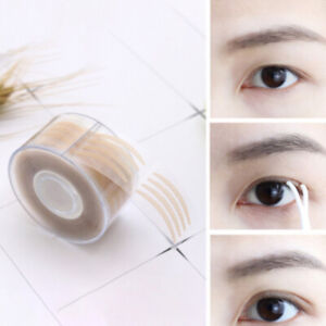600Pcs Invisible Fiber Double Eyelid Lift Strips Tape Adhesive Stickers Eye Tape