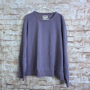 Pact Organic Cotton Crewneck Essential Sweatshirt in Lavendel Gr. XL - Bild 1 von 6