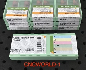 10 Pcs Walter ADHT1606PER-G88 WXN15 , 1 Box , ALU 5055716 - Picture 1 of 8