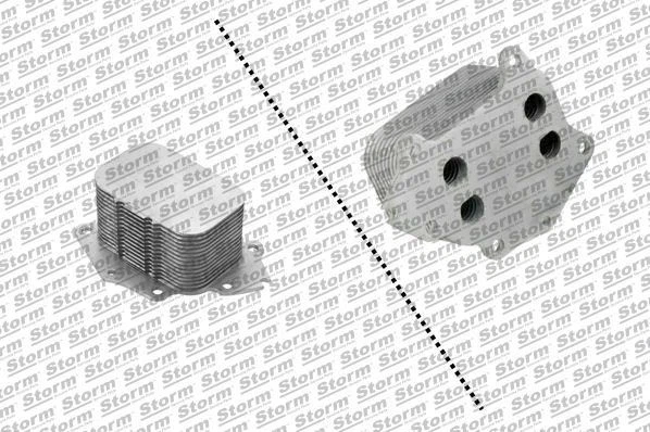 RADIATEUR D'HUILE PEUGEOT 207 1.6 HDI,307 1.6 HDI,CITROËN C4 I 1.6 HDI - Photo 1/1