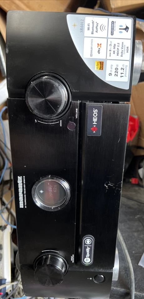 Marantz SR6012 9.2 Channel Full 4K Ultra HD Network AV Receiver HEOS Dolby Atmos - Image 1 of 4