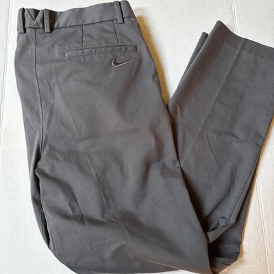 Pantalones de golf Nike Dri-Fit modernos grises 33x29 rendimiento para hombre Foto 1 de 4