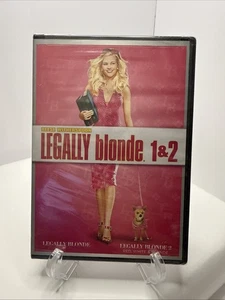 Legally Blonde 1 2 DVD Sealed PG-13  Reese Witherspoon Luke WIlson 2014 - Picture 1 of 7