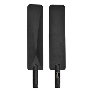 Antenne BINGFU High Gain WiFi6 3 bandes 2,4 GHz/5 GHz/6E RP-SMA connecteur mâle (2 Pa - Photo 1/7