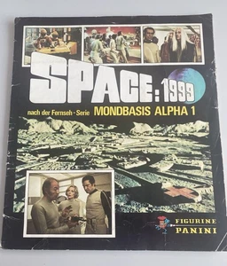 Space:1999 -Mondbasis Alpha 1 Stickeralbum ,Panini, nicht komplett - Bild 1 von 18