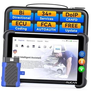 AI-Assisted Bidirectional Scan Tool, 892BT Full System OBD2 Scanner, Bi  - Picture 1 of 7