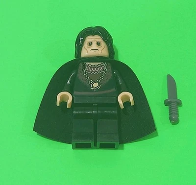 Lego The Hobbit LOTR Minifigure Grima Wormtongue w/knife RARE 10237 LOR072 - Image 1 of 3