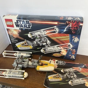 Lego Star Wars 9495 Gold Leader's Y-Wing Fighter (Usado) con Figuras 99% Leer - Imagen 1 de 18