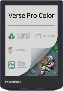 PocketBook Verse Pro Color Lila 16GB eBook-Reader 6 Zoll DACH-Version eINK Touch - Bild 1 von 8