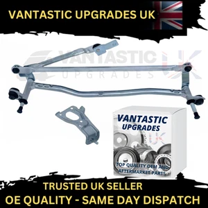 FOR AUDI A3 (2003- 2013) FRONT WINDSCREEN WIPER LINKAGE & BRACKET 8P2955023L NEW - Picture 1 of 7