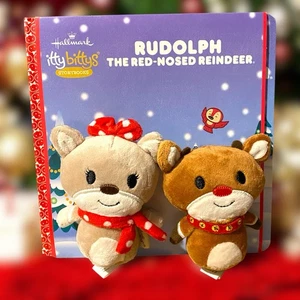 NEU Hallmark Itty Bittys Disney RUDOLPH DAS RENTIER MIT DER ROTEN NASE - Bild 1 von 2