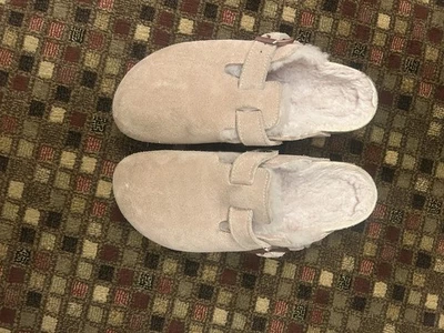 Birkenstocks Boston Gamuza Color Rosa Brillante Talla 38 Foto 1 de 4