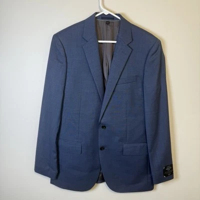 J.Crew Ludlow Tellegno 1900 Italian Worsted Wool Blue Suit Jacket Size 40R NWT - Image 1 of 4