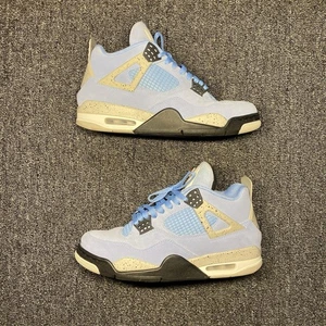 Size 9 - Air Jordan 4 Retro Mid University Blue CT8527-400 Mens Clean - Picture 1 of 10